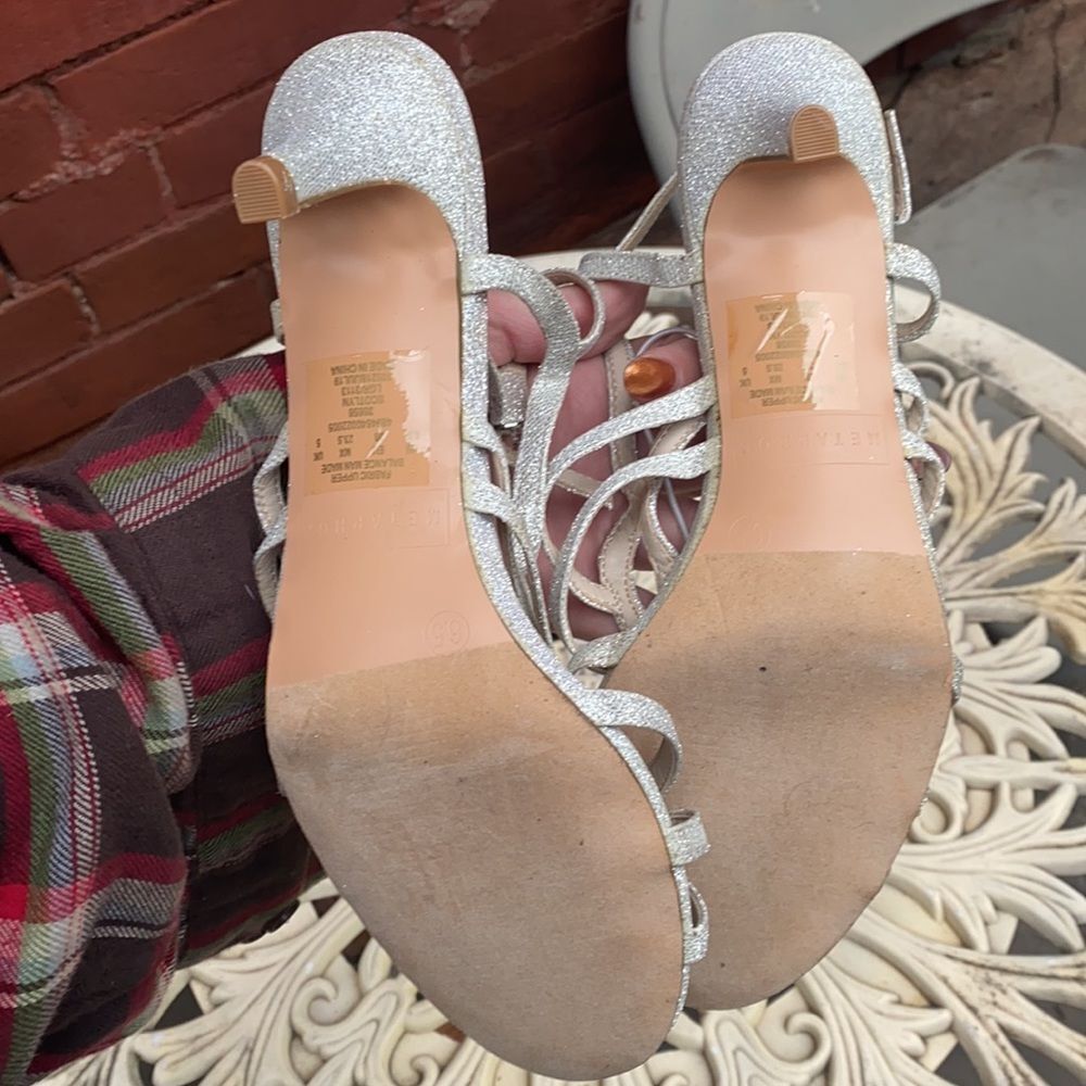 Metaphor glitter sandals sz. 6.5 - Picture 4 of 4